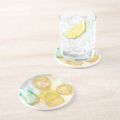 モダン抽象芸術絵画の新聞社 コースター (側面)