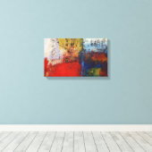 モダン抽象芸術絵画キャンバス キャンバスプリント (インサイチュ (ウッドフロア))