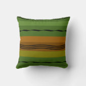 モダン抽象芸術線パターン クッション (裏面)