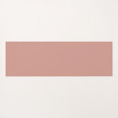 モダン抽象芸術線顔連続線アート ヨガマット (裏面(横))