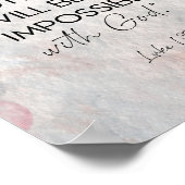 モダン抽象芸術聖句の壁 ポスター (角)