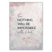 モダン抽象芸術聖句カード テーブルナンバー (裏面)