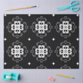 モダン抽象芸術花ティッシュペーパー 薄葉紙 (クラフト)