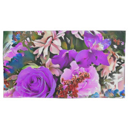 モダン抽象芸術花フローラ 枕カバー