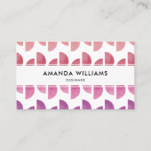 モダン抽象芸術芸術的名刺 名刺 (正面)