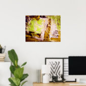 モダン抽象芸術表現主義ポスタープリント ポスター (ホームオフィス)