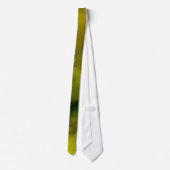モダン抽象芸術表現者イエローグリーン ネクタイ (裏面)