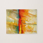 モダン抽象芸術表現者絵画の ジグソーパズル (横)