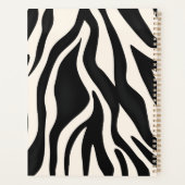 モダン抽象芸術週および月 プランナー手帳 (裏面)