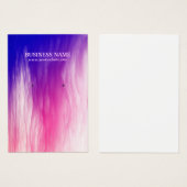 モダン抽象芸術雲イヤリングディスプレイカード (正面&裏面)