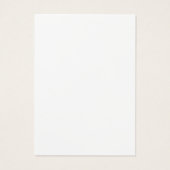 モダン抽象芸術雲イヤリングディスプレイカード (裏面)