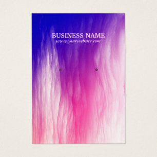 モダン抽象芸術雲イヤリングディスプレイカード