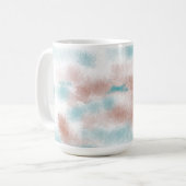 モダン抽象芸術雲 コーヒーマグカップ (正面左)