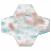 モダン抽象芸術雲 サッカーボール (フラット)