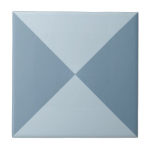 モダン抽象芸術青の三角形パターン