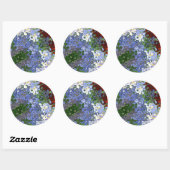 モダン抽象芸術面アートワーク – ステッカー (シート)