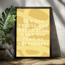 モダン抽象芸術黄感動的引用文