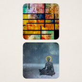 モダン抽象芸術 (正面&裏面)