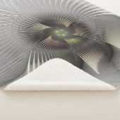 モダン抽象芸術3Dシェイプフラクタルアート シェルパブランケット (3/4)