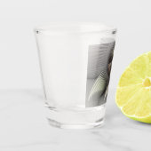 モダン抽象芸術3Dシェイプフラクタルアート ショットグラス (左)