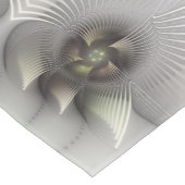 モダン抽象芸術3Dシェイプフラクタルアート ショートテーブルランナー (コーナー)