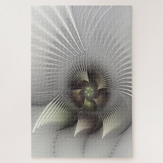 モダン抽象芸術3Dシェイプフラクタルアート ジグソーパズル (縦)