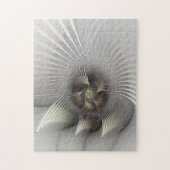 モダン抽象芸術3Dシェイプフラクタルアート ジグソーパズル (縦)