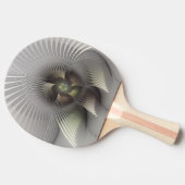 モダン抽象芸術3Dシェイプフラクタルアート 卓球ラケット (横)