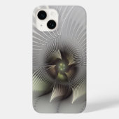 モダン抽象芸術3Dシェイプフラクタルアート Case-Mate iPhoneケース (裏面)