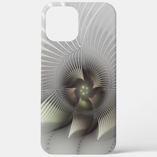 モダン抽象芸術3Dシェイプフラクタルアート Case-Mate iPhoneケース (裏面)