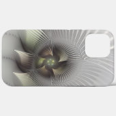 モダン抽象芸術3Dシェイプフラクタルアート Case-Mate iPhoneケース (裏面 (横))