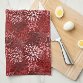 モダン抽象芸術 キッチンタオル (四つ折り)