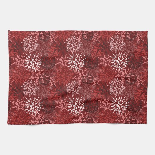 モダン抽象芸術 キッチンタオル (横)