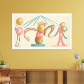 モダン抽象芸術 キャンバスプリント (インサイチュ (リビング))