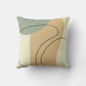 モダン抽象芸術 クッション (裏面)