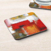 モダン抽象芸術 コースター (左側)