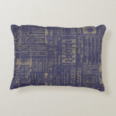 モダン抽象芸術、サーコンテンポラリーフェスパターンdesi アクセントクッション (裏面)