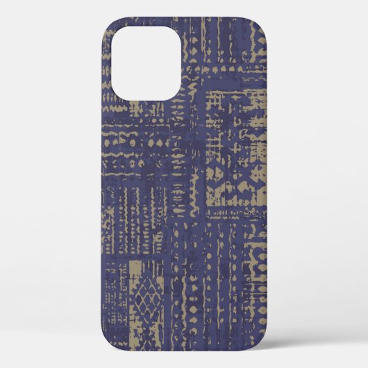 モダン抽象芸術、サーコンテンポラリーフェスパターンdesi Case-Mate iPhoneケース (裏面)