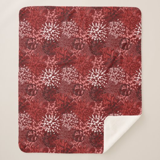 モダン抽象芸術 シェルパブランケット (正面)