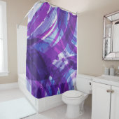 モダン抽象芸術 シャワーカーテン (インサイチュ)