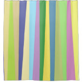 モダン抽象芸術 シャワーカーテン (正面)