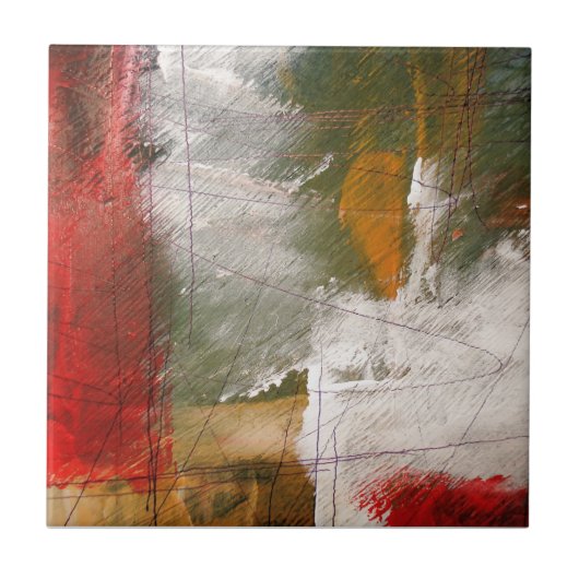 モダン抽象芸術 タイル (正面)