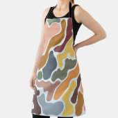 モダン抽象芸術、トーン自然イラストレーション。 エプロン (インサイチュ)