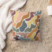 モダン抽象芸術、トーン自然イラストレーション。 クッション (ブランケット)