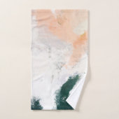 モダン抽象芸術 バスタオルセット (ハンドタオル)