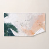 モダン抽象芸術 バスタオルセット (ハンドタオル)