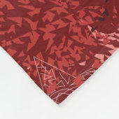 モダン抽象芸術 フリースブランケット (角)