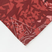 モダン抽象芸術 フリースブランケット (角)