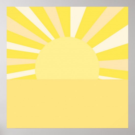 モダン抽象芸術 ポスター (正面)