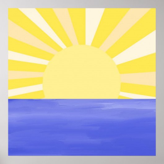 モダン抽象芸術 ポスター (正面)